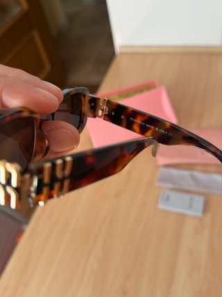 Gafas de sol Miu Miu marrones