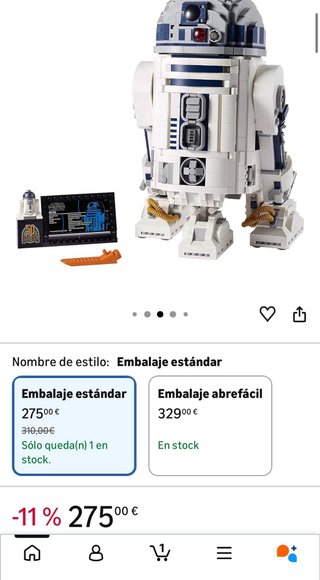 Lego R2-D2 Star Wars