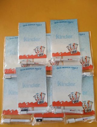 Set 10 Lavagnette Magnetiche Kinder Ferrero