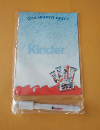 Set 10 Lavagnette Magnetiche Kinder Ferrero