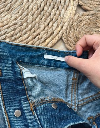 Pantalón corto vaquero Mango