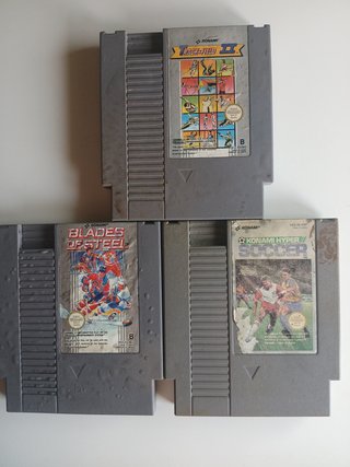 Lote Nintendo NES + 3 juegos