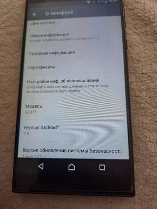 Sony Xperia L1 G3311 Nero