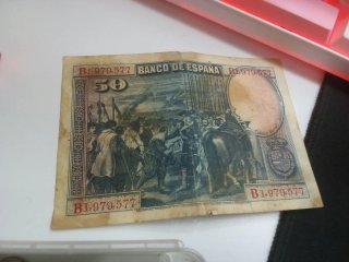 Lote monedas y billete español