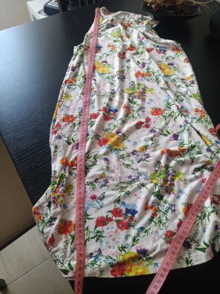 Vestido Verano Flores Pull&Bear Talla S