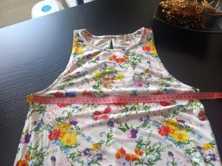 Vestido Verano Flores Pull&Bear Talla S