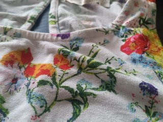 Vestido Verano Flores Pull&Bear Talla S