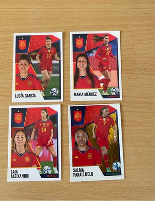 Cromos Fútbol España femenina