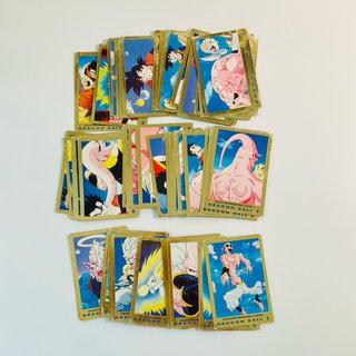 Álbum Dragon Ball Z DBZ oro serie 3 cartas Goku