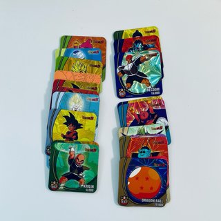 Álbum Dragon Ball Z DBZ oro serie 3 cartas Goku