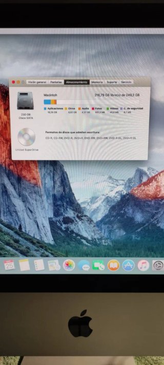 Apple iMac OS X El Capitan
