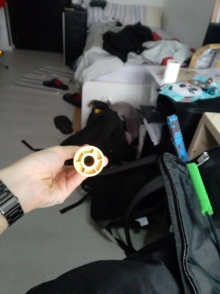Flauta dulce con funda de tela
