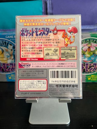 Pokemon Rojo Japonés Game Boy Nintendo