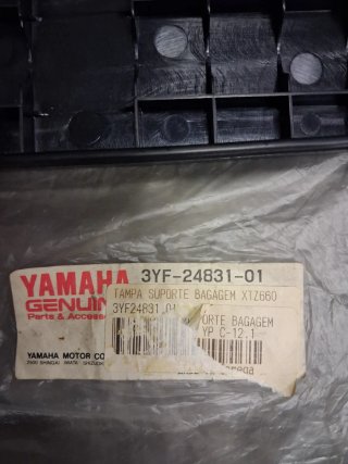 Yamaha XTZ 660 Tampa Suporte Bagagem