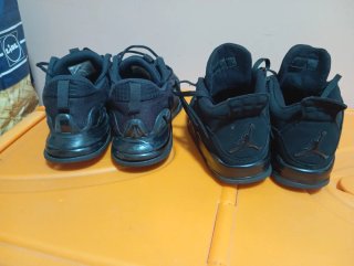 Zapatillasdeportivas negras Nike y Jordan original