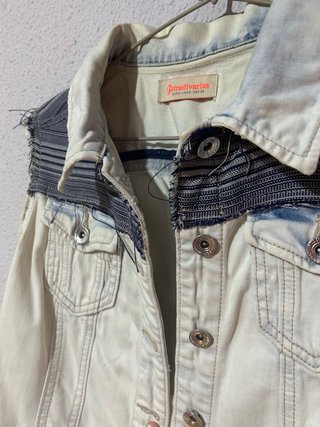 Chaleco vaquero Stradivarius talla s