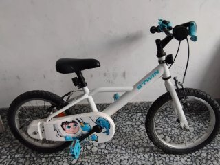 Bicicleta Infantil 14 pulgadas Blanca