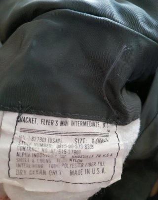 Chaqueta Bomber verde Alpha Industries de lo 90