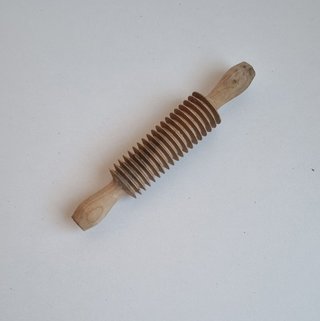 Mattarello rigagnocchi artigianale in legno