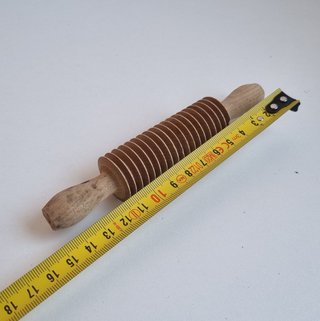 Mattarello rigagnocchi artigianale in legno
