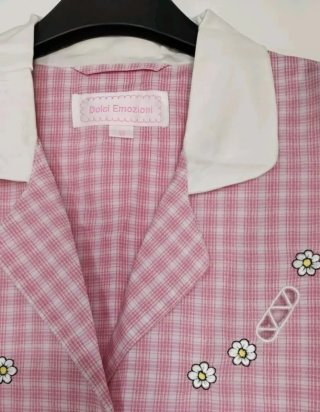 Vestaglia camicia da notte vintage rosa