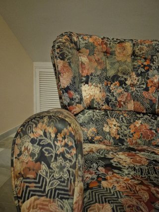2 Sillones Florales Tela