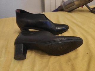Botines Hispanitas Negros Talla 42 Mujer