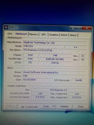 Conjunto Clásico de PC X48ds5+q9550+8G+9800GT 1G
