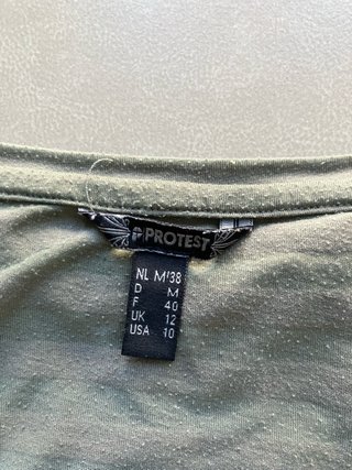Camiseta Protest verde talla M