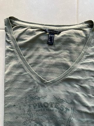Camiseta Protest verde talla M