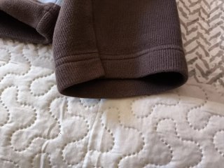 Sudadera el Niño rayas azul y marrón