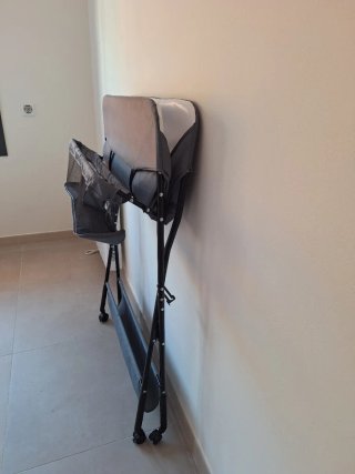 Cambiador bebé plegable con cesta