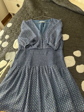 Vestido Pepe Jeans Azul Estampado