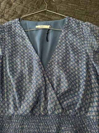 Vestido Pepe Jeans Azul Estampado