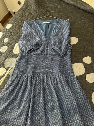 Vestido Pepe Jeans Azul Estampado