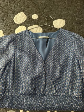 Vestido Pepe Jeans Azul Estampado