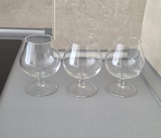 Conjunto 3 Copos Balão Vidro