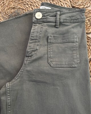 Pantalón Zara Verde Blue Marine
