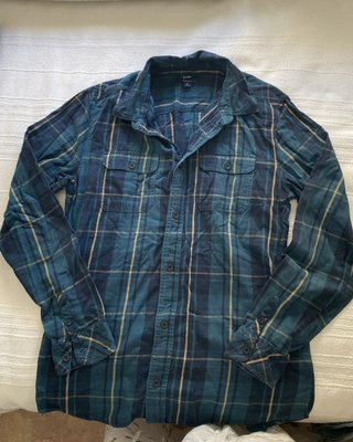 Camisa franela cuadros Kiabi Talla M 18Y