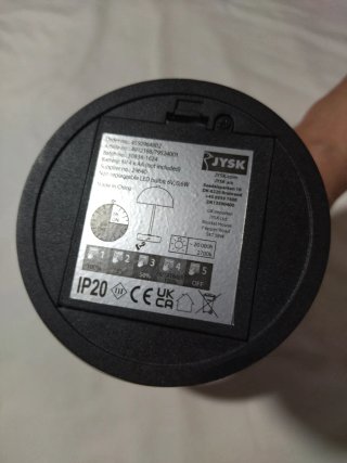 Lampada da comodino Jysk