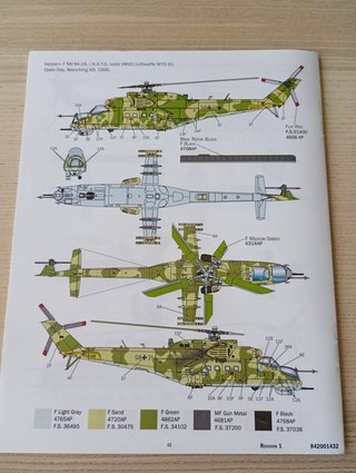 MIL MI-24/MI-35 HIND MAQUETA ITALERI 1/72