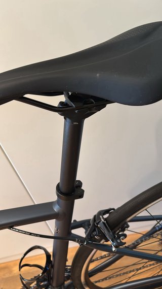 Bicicleta de carretera tiene 3 salidas