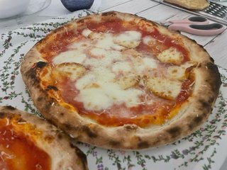 Horno Pizza VEVOR Gas 16 pulgadas. Giratorio 360°