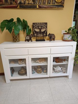 PRECIOSO MUEBLE APARADOR MADERA NUEVO