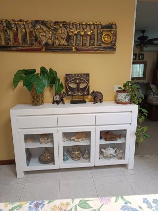 PRECIOSO MUEBLE APARADOR MADERA NUEVO
