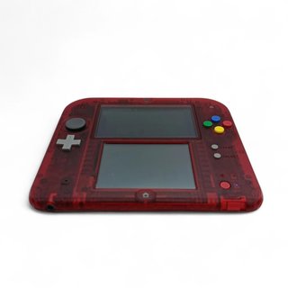 CONSOLA NINTENDO 2DS EDICION RUBI CON CARGADOR