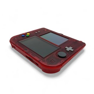 CONSOLA NINTENDO 2DS EDICION RUBI CON CARGADOR