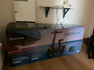 Patinete Cecotec Makalu Pro 1600W