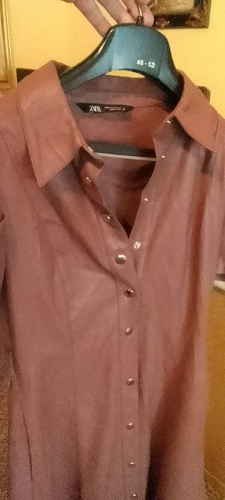 Vestito pelle zara Eur m spalle 33 sotto ascella