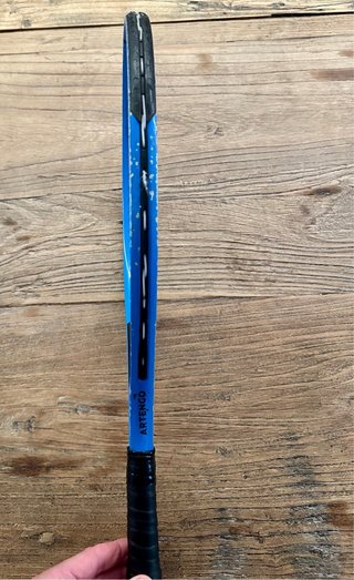 Raqueta de tenis infantil azul
